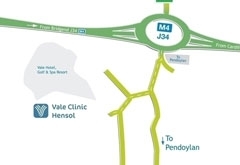 Vale Clinic Map Location